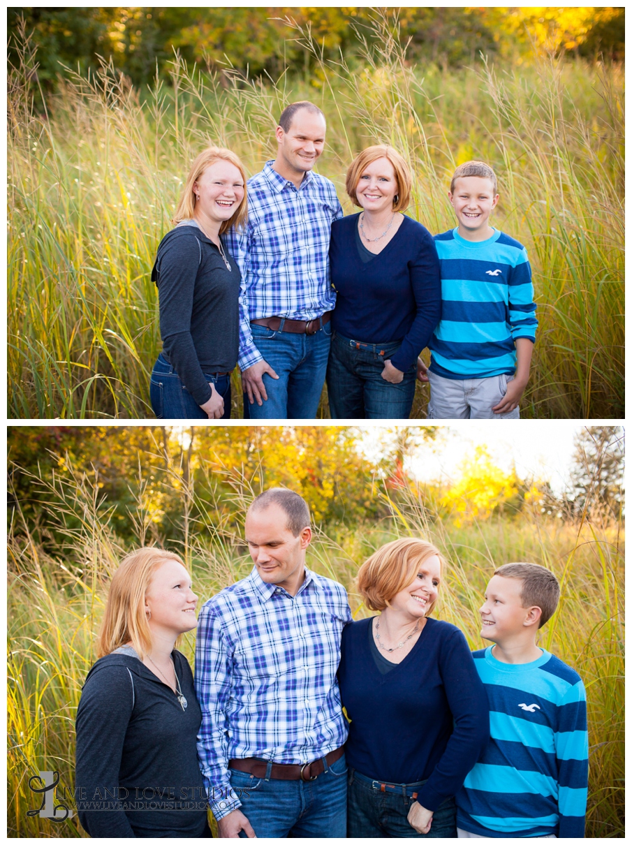 Minneapolis St. Paul MN Family Photography in a field | Live and Love Studios